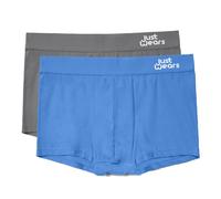 JustWears Trunks - Pack of 2 | Anti Chafing No Ride Up Organic Underwear for Men Everyday Wear or Sports Like Walking, Cycling & Running