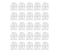 JUSTYINUO 25pcs Adatto for Xiaomi Adatto for Roidmi. Adatto for VIGILIA Plus Accessori Borsa Borsa Robot Garbage Borsa for Stoccaggio Sostituzione Aspirapolvere Pezzi di Ricambio Parti del Vuoto.