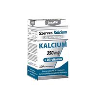 JutaVit Organic Calcium 350 mg + Vitamin D3 (100 Compressa)