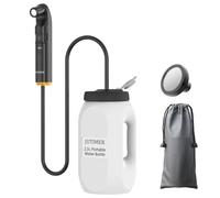 jutimer Doccia portatile da 2,5 l, bidet elettrico da viaggio, per esterni ed escursionismo, sostituisce la carta igienica umida, ideale per uomini, donne, gravidanza e viaggi, doccetta doccia