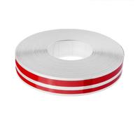 Juttzzei Nastro adesivo per auto, 10 mm x 10 m, nastro decorativo per auto, moto, barca e modellismo o fai da te (rosso)