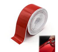 Juttzzei Nastro adesivo per auto, 30 mm x 10 m, nastro decorativo per auto, moto, barca e modellismo o fai da te (rosso)
