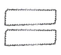 JUUDDENPARTS 2 catene per motosega da 40 cm, passo 3/8" LP calibro 0,1 cm, 57 maglie, ricambio per Bosch AKE40 AKE40S AKE40-17S AKE40-18S AKE40-19S