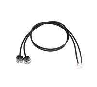 Juuewrryg 2PCS -IR22 Sensore di Livello Acqua a Punto Singolo 2PCS -IR22 Sensore di Rilevamento Livello Acqua Sensore di Livello Liquido Fotoelettrico Micro Indicatore Cablato