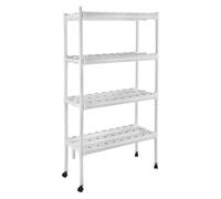 JUUTALK Hydroponics Growing System con 108 siti vegetali a 4 strati, sistema idroponico, idroponico, kit per la coltivazione del sito idroponico, PVC-U