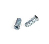 JUVA, vite speciale per mobili con filettatura completa, 6,3 x 10,5 mm, vite speciale Varianta, viti di collegamento per mobili e sistema di cassetto, 40 pezzi, viti zincate