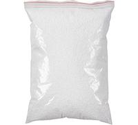 Juvale Perle in schiuma per melma (90.000 pezzi) - Micro sfere in schiuma da 0,08-0,1 pollici per la produzione di melma, arti e mestieri, bianco, sacchetto da 12 x 8,5 x 2,25 pollici