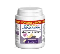 Juvamine Carbone + Lievito 120 Capsule - Integratore detox