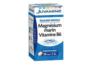 Juvamine Magnesio Marino Vitamina B6 30 Compresse - Integratore minerale