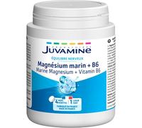 JUVAMINE Magnesio marino, Vitamine B6, Antistress e anti-stanchezza, 4 mesi | Equilibrio del sistema nervoso e muscolare, anti-stanchezza, vitalità, programma a lungo termine, prodotto in Francia