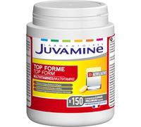 JUVAMINE Top Forme, 22 Vitamine e minerali, Immunità, vitalità, 5 mesi | Multivitaminico, vit A, B, C, D, E, calcio, magnesio, difese naturali, energia, assorbimento ottimizzato, prodotto in Francia