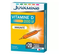 Juvamine Vitamina D 2000 UI Immunità 20 fiale da 10ml - Integratore
