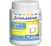 JUVAMINE Vitamina D3 2000UI, C, B, Zinco, Immunità, anti-stanchezza, 6 mesi