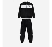 JUVE Juventus Tuta Track Top Nera con Fascia Bianca Logo - Uomo - 100% Originale - 100% Prodotto Ufficiale - Scegli la Taglia (Taglia XL)