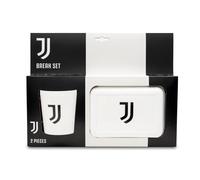Juve Set Regalo Portamerenda Tazza in Confezione Regalo Tifoso Senza BPA Per Rag