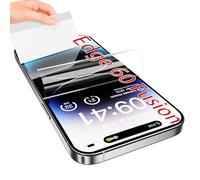 JUVENPROTO Confezione da 3 pellicole protettive per Motorola Edge 60 Fusion | Pellicole protettive in TPU per lo schermo, sblocco delle impronte digitali, HD trasparente, antigraffio, senza bolle