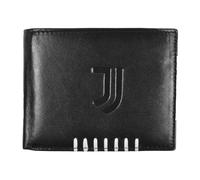 Juventus 133226, Accessori da Viaggio-Portafogli Unisex-Adulto, Nero, 12,5x9,5x2 cm