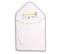 Juventus Accappatoio a Triangolo per Neonato/Bambino in Spugna