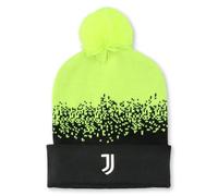 Juventus - Berretto Invernale con Logo, Prodotto Ufficiale, Giallo Fluo