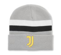 Juventus - Berretto Invernale con Logo, Prodotto Ufficiale, Grigio