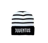 JUVENTUS Berretto Ufficiale Invernale Nero Bianco a Righe - Acrilico- 2024013