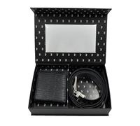 JUVENTUS Box Regalo - Cinture e portafoglio Uomo - Prodotto ufficiale - per Natale