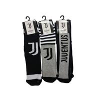 JUVENTUS Calzino Antiscivolo Bimbo Ragazzo Originale In Cotone Ottima Qualità Disponibile Dalla 23 alla 34 Comode E Sicure E Originali 3 Paia (IT, Numero, 23, 26, MULTICOLORE)