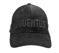 Juventus Cappello Baseball Velluto Ricamo Nero 100% CO