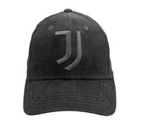 Juventus Cappello Baseball Velluto Ricamo Nero 100% CO