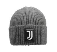 Juventus Cappello Skipper Grigio Patch Pelle Ricamato 100% PC 133493 G