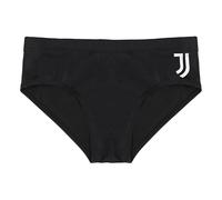Juventus - Costume Slip, Prodotto Ufficiale, Costume da Bagno da Uomo, Nero, M