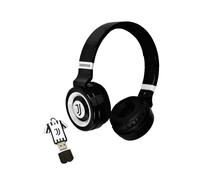 Juventus - Cuffie Senza Filo Cuffie Wireless Over-Ear, Cuffie Bluetooth Pieghevoli, con Microfono Incorporato, HiFi Stereo, Micro SD Slot, FM Radio per iPhone/Android/Viaggio/PC (+ pen drive)
