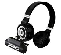 Juventus - Cuffie Senza Filo Cuffie Wireless Over-Ear, Cuffie Bluetooth Pieghevoli, con Microfono Incorporato, HiFi Stereo, Micro SD Slot, FM Radio per iPhone/Android/Viaggio/PC (+ Power Bank 4500)