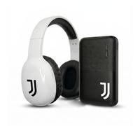 Juventus - Cuffie Senza Filo Cuffie Wireless Over-Ear, Cuffie Bluetooth Regolabili, Cuffie con Microfono Incorporato, HiFi Stereo, Micro SD Slot, per iPhone/Android/Viaggio/PC (CON POWER BANK)