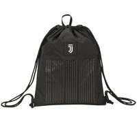 F.C. Juventus Sacca Zaino Coulisse Juventus Black And Withe Dimensioni 37x47 cm circa