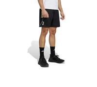 Juventus Fc Adidas Pantaloncini Shorts Nero con TASCHE a ZIP DownTime 2025 26