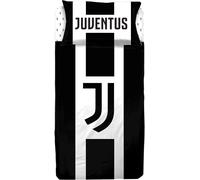 Juventus FC Completo Letto 3 pz Letto Singolo 1 Piazza Colore Bianco Nero