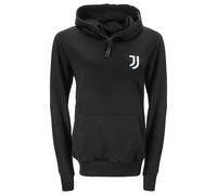 Juventus - Felpa con Cappuccio Big Logo, Prodotto Ufficiale, Felpa da Donna, Nero, M