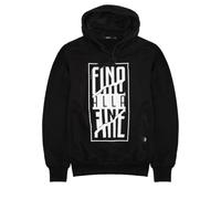 JUVENTUS Felpa Nera Uomo con Cappuccio Collezione Fino alla Fine - 100% Originale - 100% Prodotto Ufficiale - Taglia L