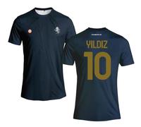 JUVENTUS Maglia Kenan Yildiz 10 Blu Navy Replica Ufficiale Autorizzata Bambino (Taglie-Anni 4 6 8 10 12) Adulto (S M L XL XXL) - 10 Anni