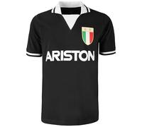 Juventus - Maglia Storica Away 1986/87, Prodotto Ufficiale, T-Shirt da Uomo, Maglietta da Calcio, XL