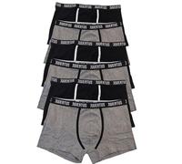 JUVENTUS Original Boxer Uomo Intimo in Cotone per Uomo Intimo, Eccellente qualità Stile Italiano, Multicolore Taglie Regolari da S a 2XL (IT, Testo, XXL, Regular, Regular, Multicolore 6 PZ)