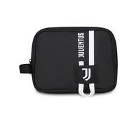 Seven Pochette Juventus Ragazzi, Bianco Nero, Con Maniglia in Nastro, Organizer da Viaggio, Tempo Libero
