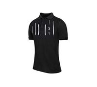 Juventus Polo Nero Cotone Piquet Elasticizzato PO1AI18 (Taglia L)