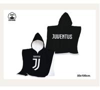 JUVENTUS PONCHO BABY IN SPUGNA 50X 100 CM PRODOTTO UFFICIALE