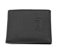 Juventus 131804, Accessori da Viaggio-Portafoglio bi-Fold Unisex-Adulto, Nero, Slim