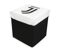 JUVENTUS Pouf contenitore pieghevole 31x31x33cm f.c 31x31x33