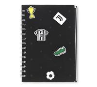 JUVENTUS | Quaderno a Quadretti, Diario Appiunti Scuola e Ufficio, Idea Regalo