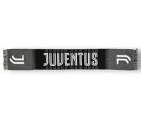 JUVENTUS Sciarpa Jacquard Ufficiale Bianco/Nero in Acrilico - 2400204B