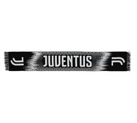 JUVENTUS Sciarpa Jacquard Ufficiale Bianco/Nero in Acrilico con scritta 2400206